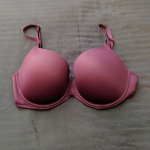 PINK Victoria's Secret T-Shirt Bra - Maroon